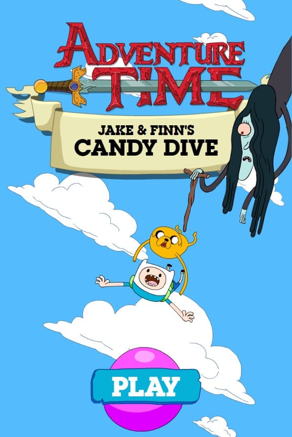 Adventure Time Jake and Finn's Candy Dive: Epic Journey Beyond
