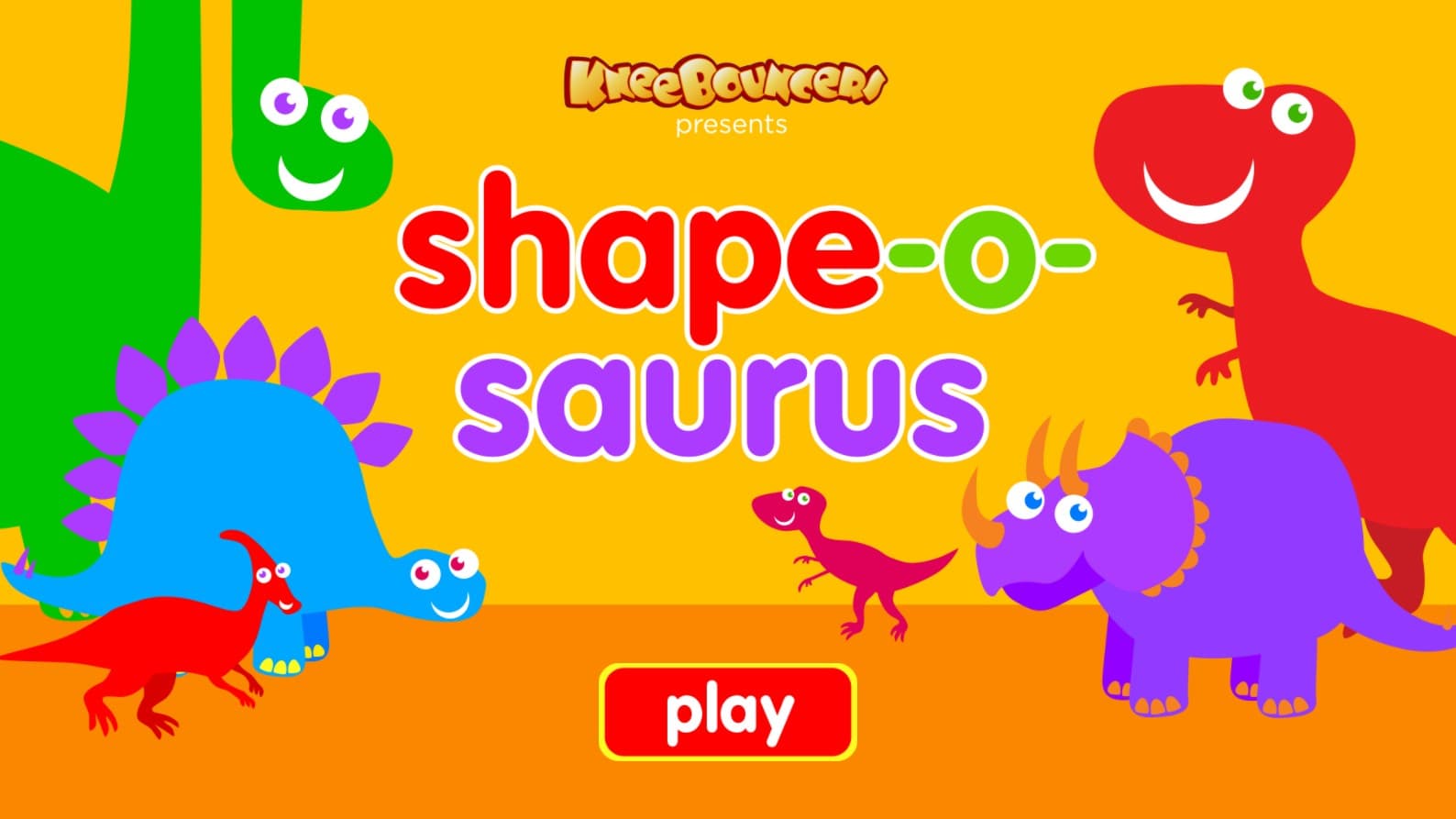 Shape-o-saurus Educational Dinosaur: Turbo Thrill Ride