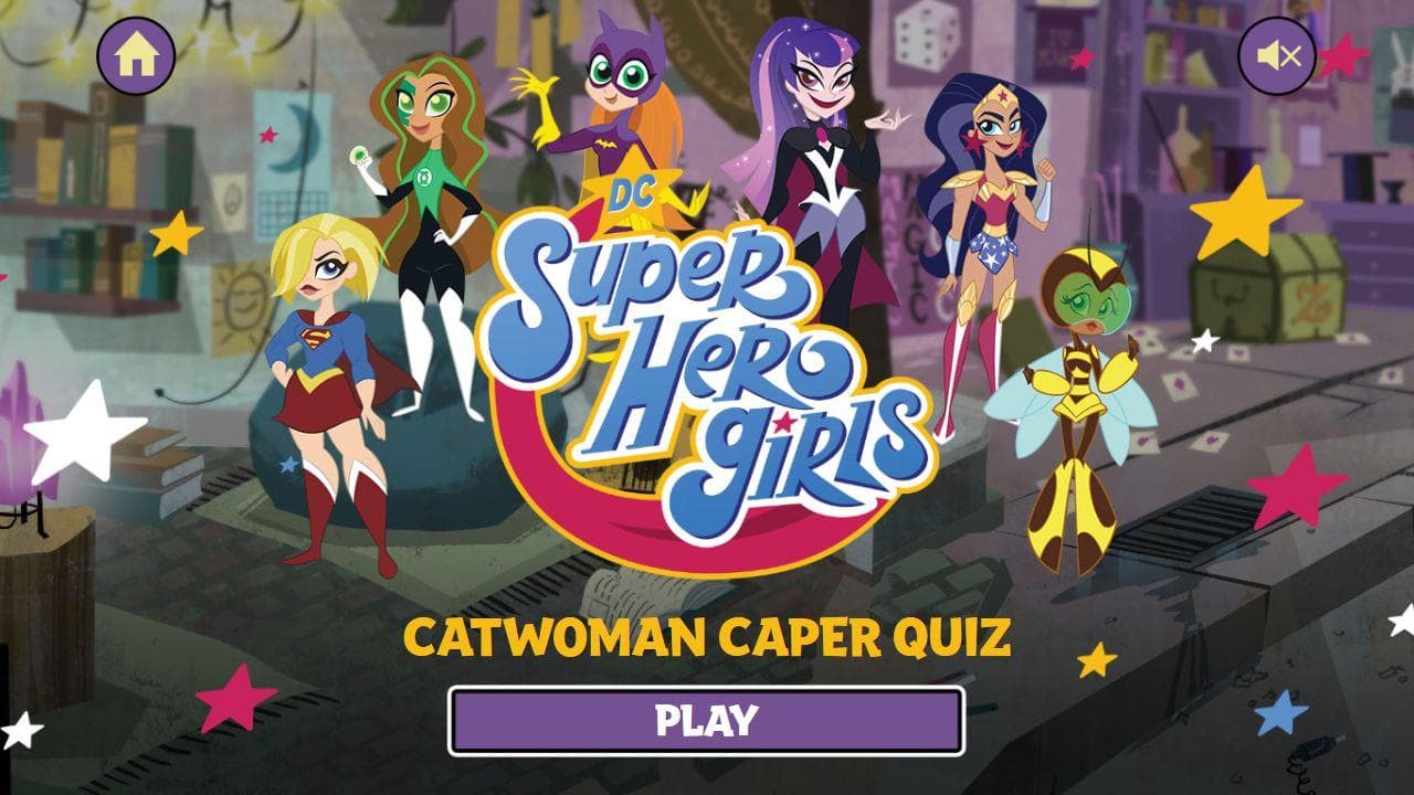DC Super Hero Girls Catwoman Caper Quiz: Epic Journey Beyond