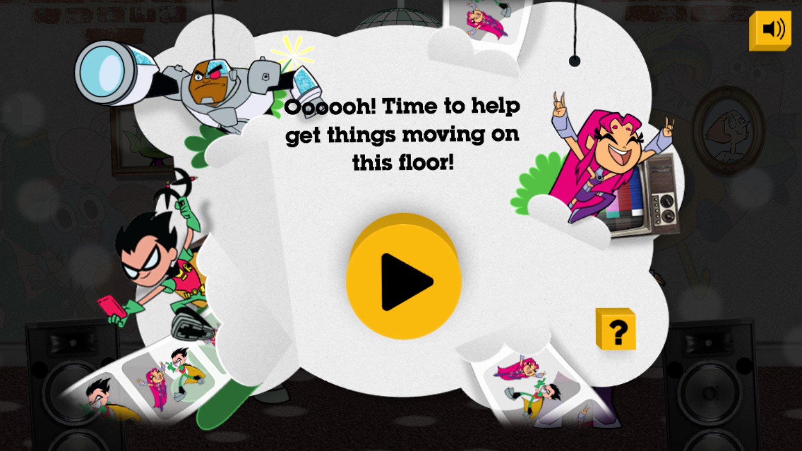 Teen Titans Go! Animation Studio: Retro Pixel Adventure — HTML5 Game ...