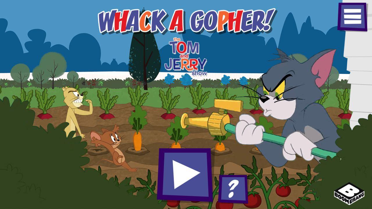 Gopher Rings Game Tom and Jerry Whack a Gopher: Elite Victory Quest — HTML5 Game License ...